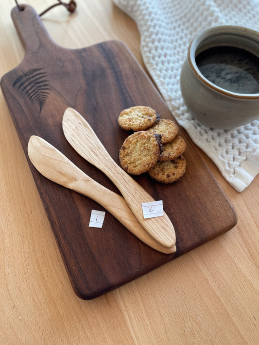 Handmade Wood Butter Spreader